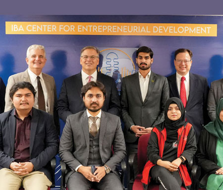 US Ambassador to Pakistan visits IBA CED