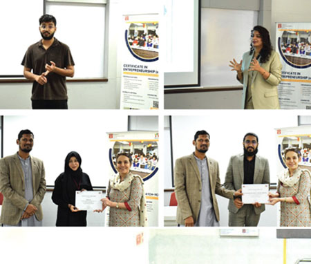 Certificate in Entrepreneurship Batch -15 Certificate Distribution