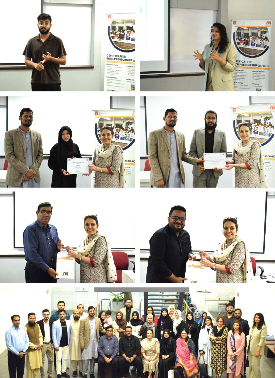 Certificate in Entrepreneurship Batch -15 Certificate Distribution