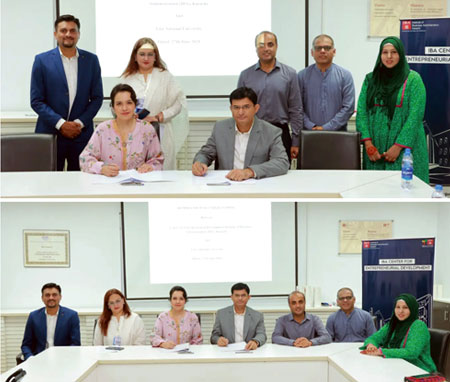 IBA CED and Fast National University (Fast NU) have inks a Memorandum of Understanding (MoU)
