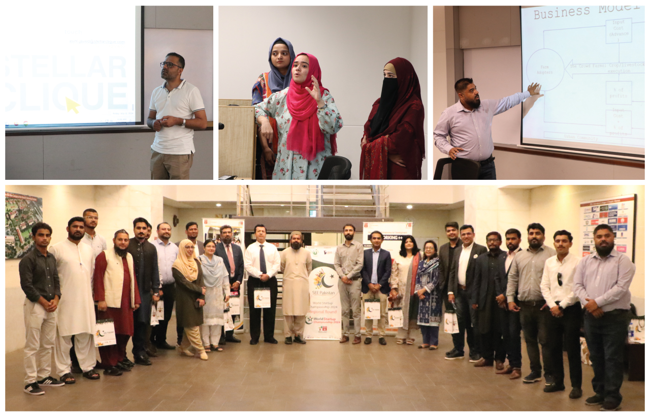 IBA CED hosted the regional pitches for the SEE Pakistan