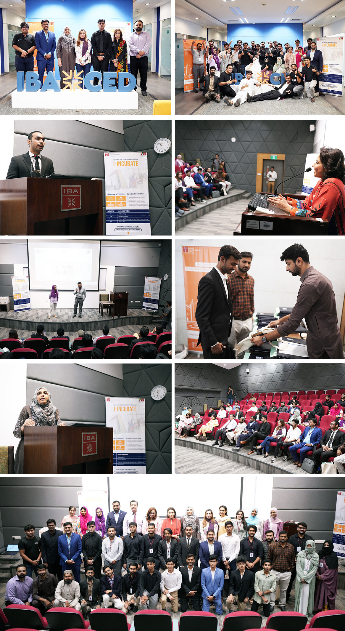 IBA CED I-INCUBATE Program Launched in partnership with HEC Pakistan