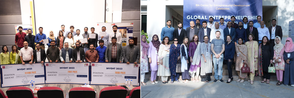 IBA Karachi concluded a spectacular Global Entrepreneurship Week (GEW) 2023